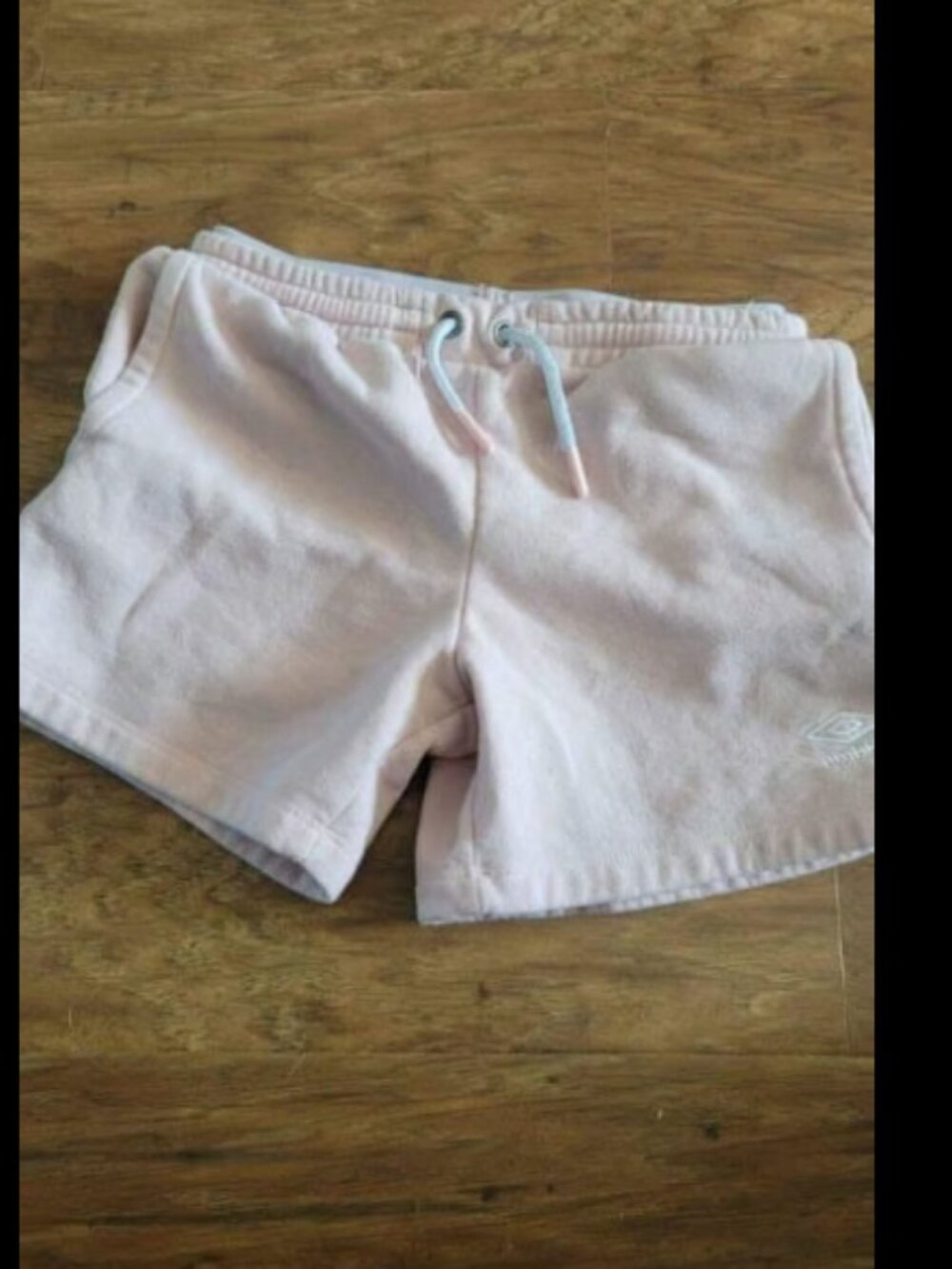 Girls size 10/12 pink Umbro brand shorts